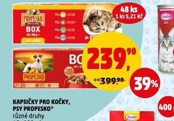 Penny Market Propesko kapsičky pro psy nabídka