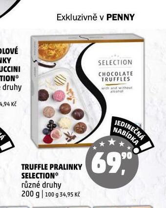 Penny Market Truffle pralinky selection nabídka