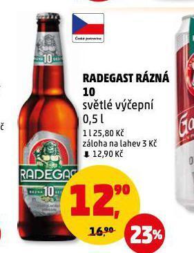 Penny Market Pivo radegast nabídka