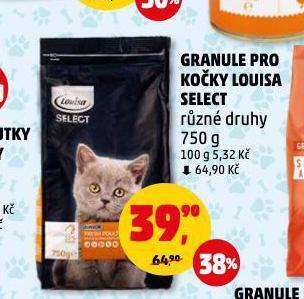 Penny Market Granule pro kočky louisa nabídka