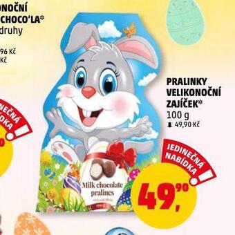 Pralinky velikonoční zajíček