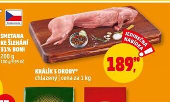 Penny Market Králík s droby nabídka