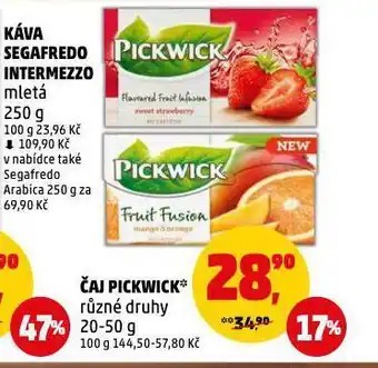 Penny Market Čaj pickwick nabídka