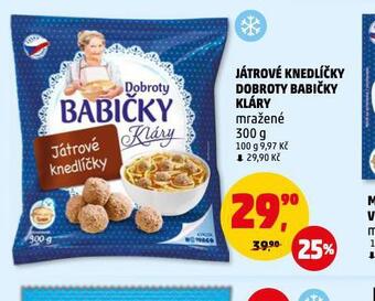 Penny Market Játrové knedlíčky babičky kláry nabídka