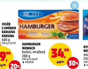 Penny Market Hamburger nowaco nabídka