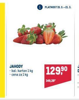 Makro Jahody nabídka