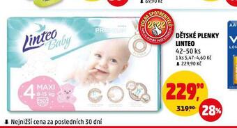 Penny Market Dětské plenky linteo nabídka