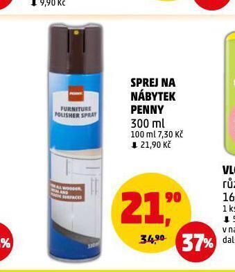 Penny Market Sprej na nábytek nabídka