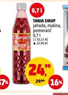 Penny Market Tanja sirup nabídka