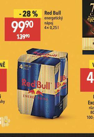 Globus Red bull nabídka