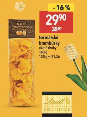 Globus Farmářské brambůrky nabídka