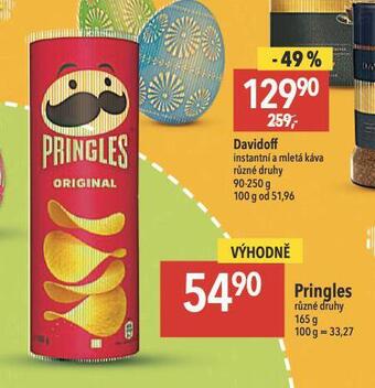 Globus Pringles nabídka