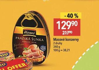 Globus Hamé masové konzervy nabídka