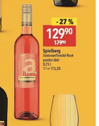 Globus Spielberg svatovavřinecké rosé nabídka