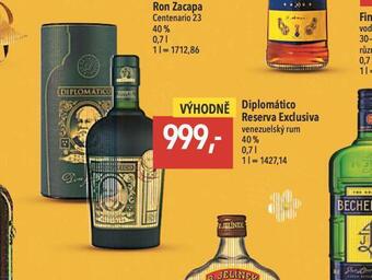 Globus Diplomático reserva exclusiva nabídka