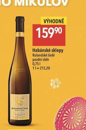 Globus Habánské sklepy rulandské šedé nabídka