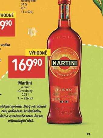 Globus Martini nabídka