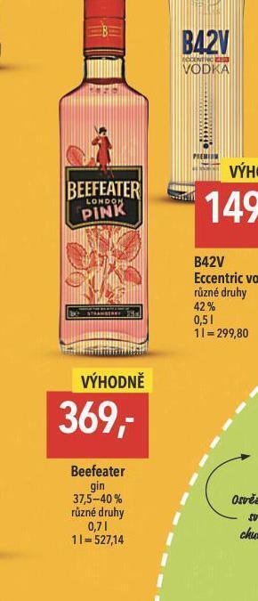 Globus Beefeater nabídka