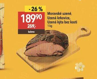 Globus Uzená krkovice nabídka
