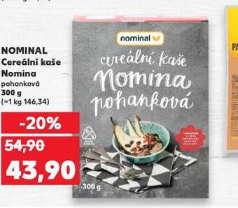 Kaufland Nominal cereální kaše nomina nabídka