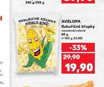 Kaufland Avelopa kukuřičné křupky nabídka