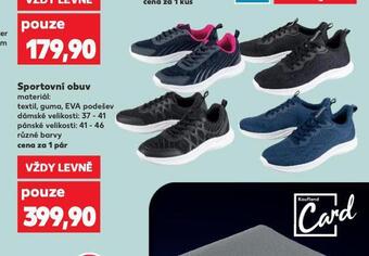 Kaufland Sportovní obuv nabídka