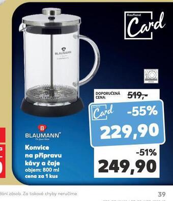 Konvice na přípravu kávy a čaje