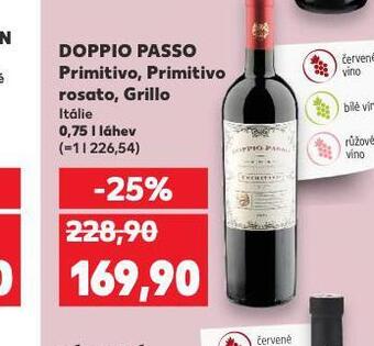 Kaufland Doppio passo primitivo nabídka