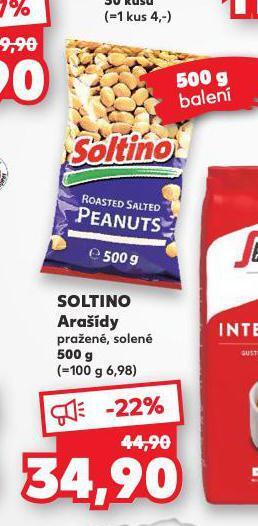 Kaufland Soltino arašídy nabídka
