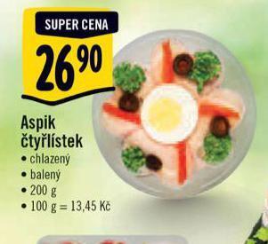 Albert Aspik čtyřlístek nabídka