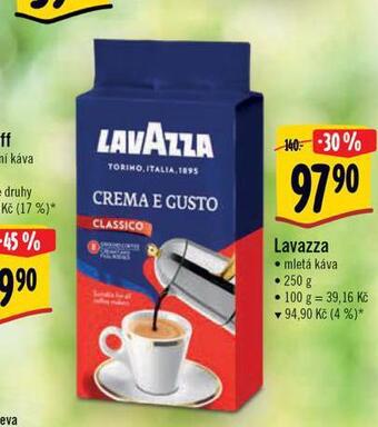 Albert Lavazza mletá káva nabídka