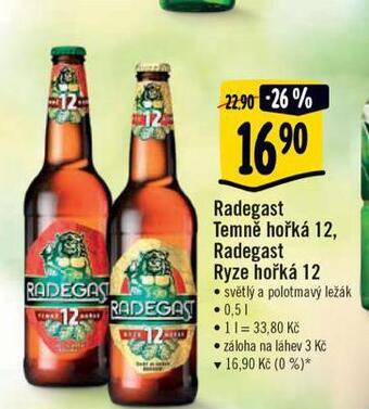 Albert Pivo radegast temně hořká 12 nabídka