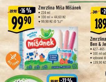 Albert Zmrzlina míša míšánek nabídka
