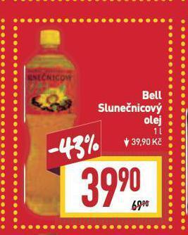 Billa Bell slunečnicový olej nabídka