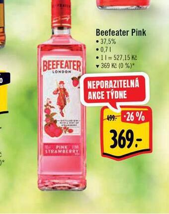 Albert Beefeater pink nabídka
