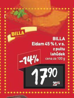 Billa Eidam sýr nabídka