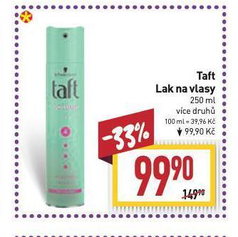 Billa Taft lak na vlasy nabídka