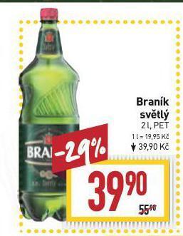 Billa Pivo braník nabídka