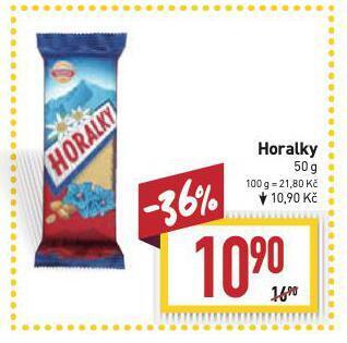Billa Horalky nabídka