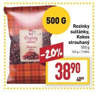 Kokos strouhaný