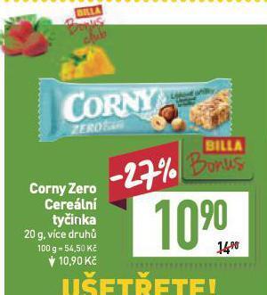 Billa Corny zero nabídka
