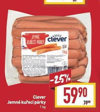 Billa Jemné kuřecí párky nabídka