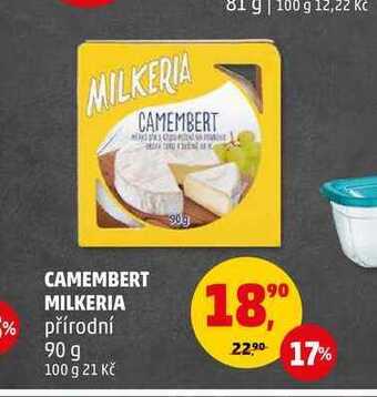 Penny Market Camembert milkeria, 90 g nabídka