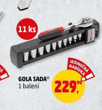 Penny Market Gola sada, 11 ks nabídka
