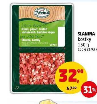 Penny Market Slanina kostky, 150 g nabídka