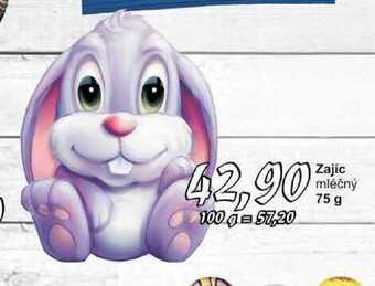 Jip Zajíc mléčný 75 g nabídka