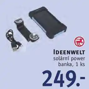 Rossmann Ideenwelt solární power banka nabídka