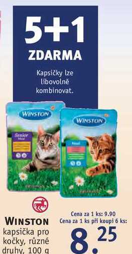 Rossmann Winston kapsička pro kočky, 100 g nabídka