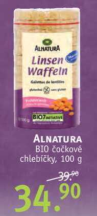 Rossmann Alnatura bio čočkové chlebíčky, 100 g nabídka