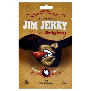Jim jerky sušené maso krůtí jemně zauzené 23g